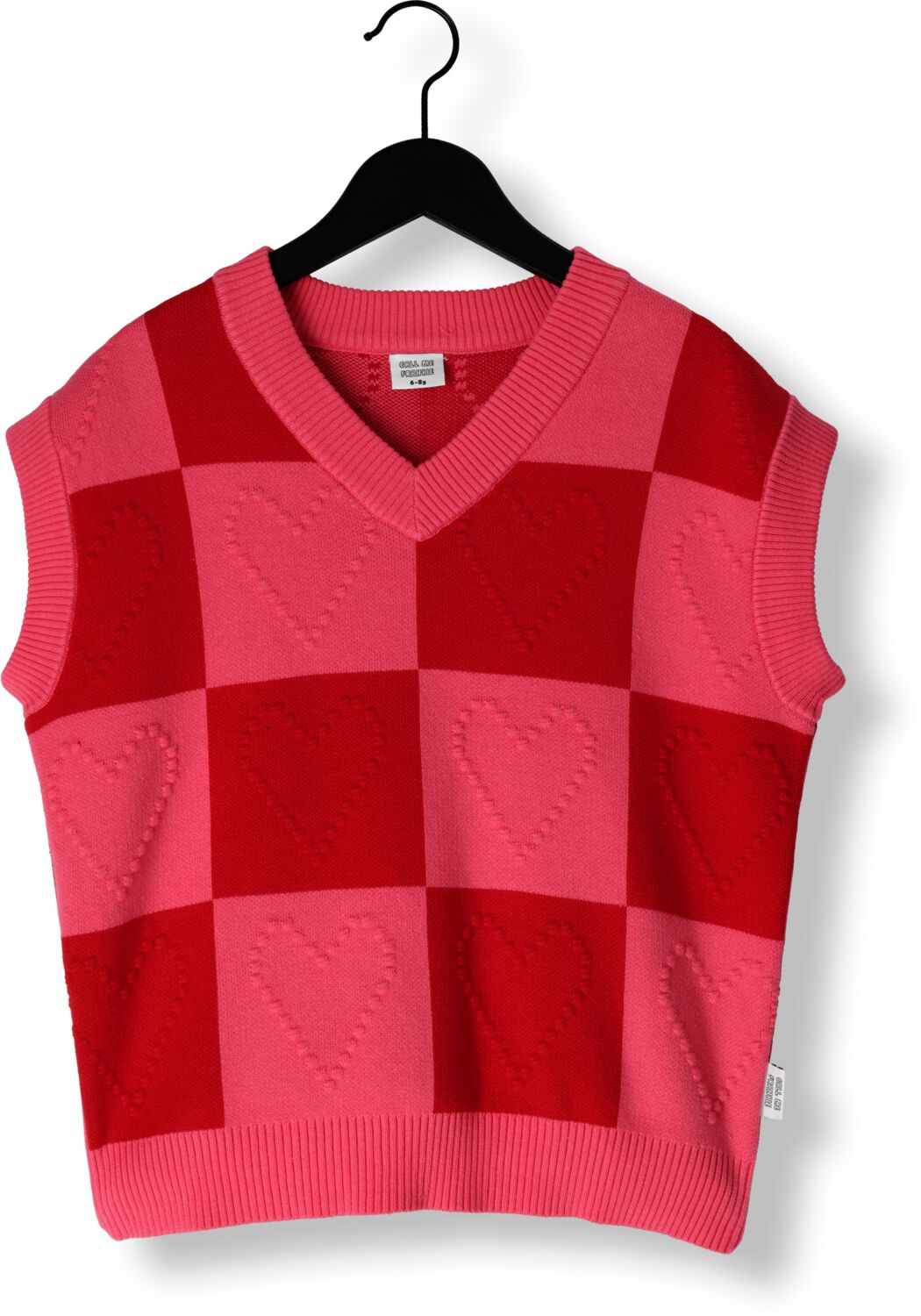 CALL ME FRANKIE Meisjes Truien & Vesten Knitted Heart Spencer Rood