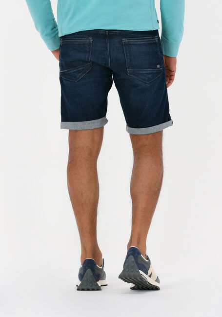 Donkerblauwe PME LEGEND Shorts TAILWHEEL SHORTS DARK BLUE DESTROY - large
