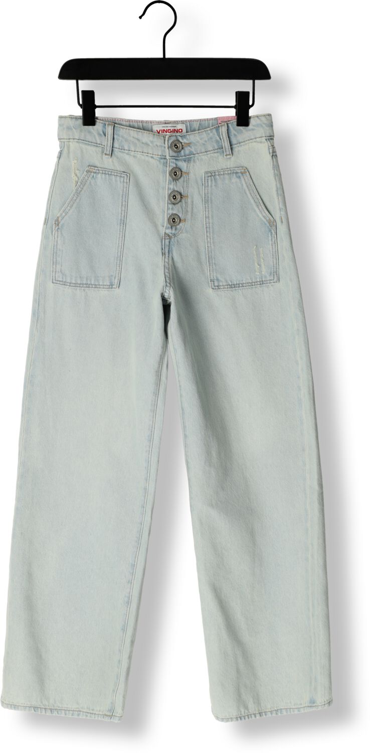 VINGINO Meisjes Jeans Cassie Pocket Blauw
