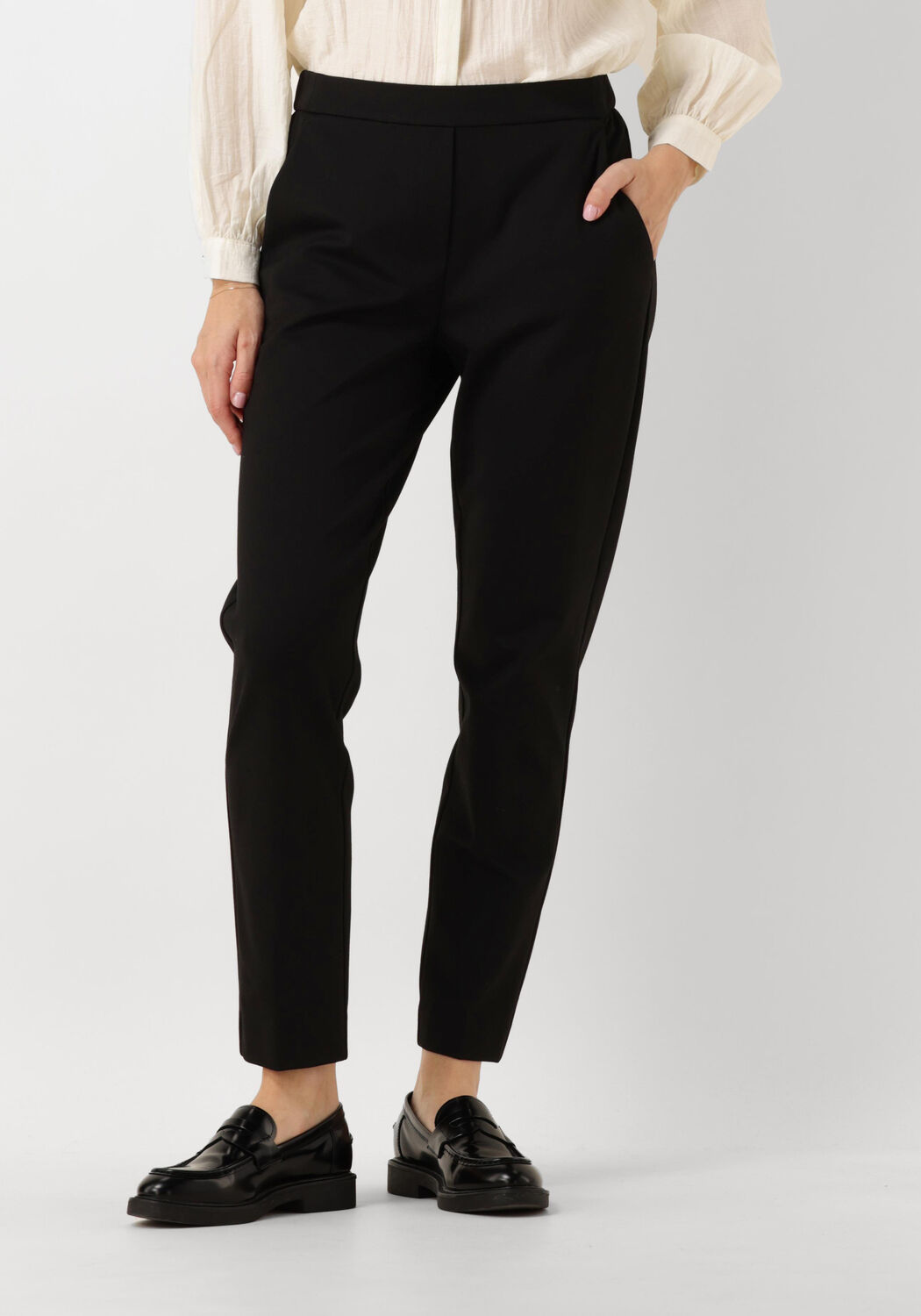 Beaumont Zwarte Charlie Pants voor stijlvolle vrouwen Black Dames