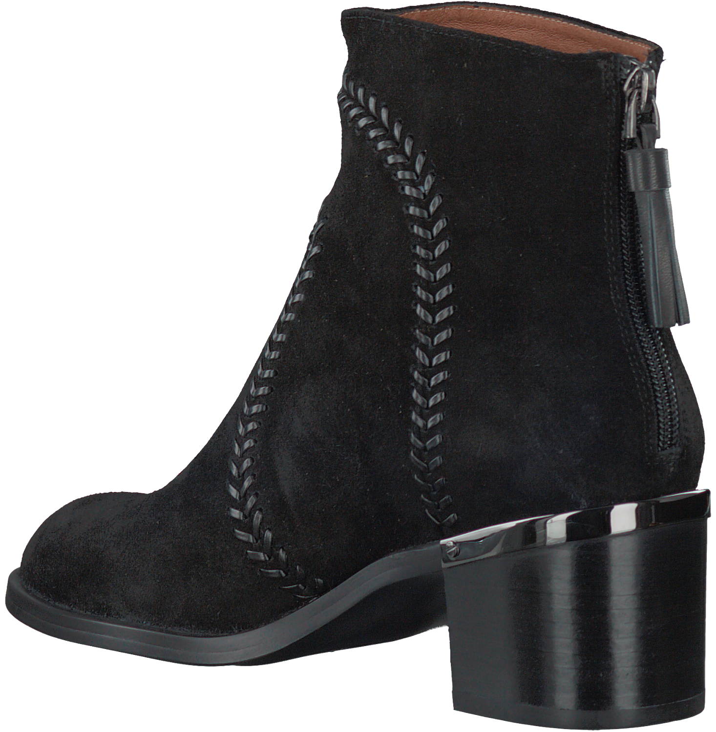 Zwarte LOLA CRUZ Enkellaarsjes BOTIN T | Omoda Zwarte LOLA CRUZ Enkellaarsjes BOTIN T.105 | Omoda