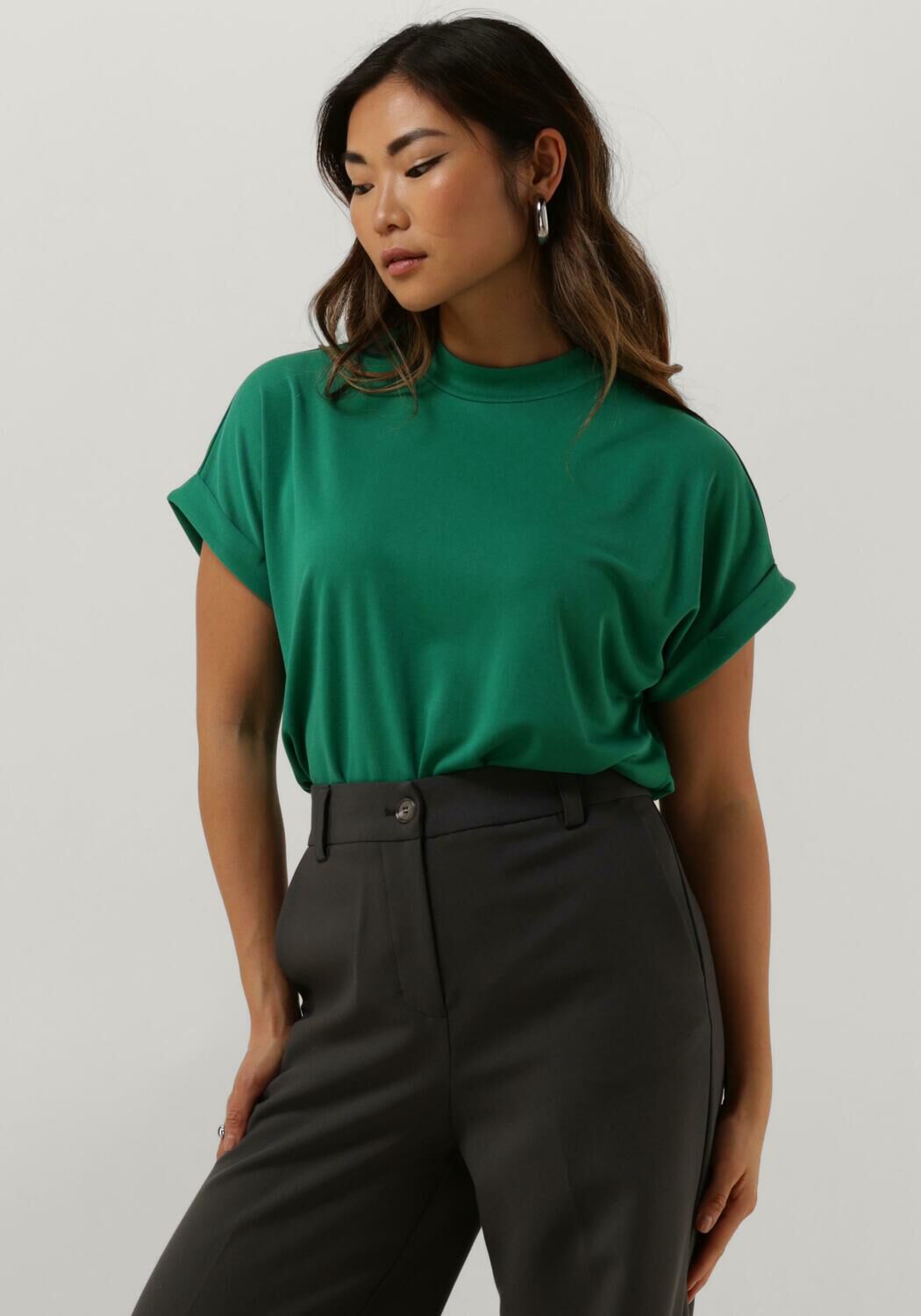 MINUS Dames Tops & T-shirts Mavelyn Modal Blouse Groen