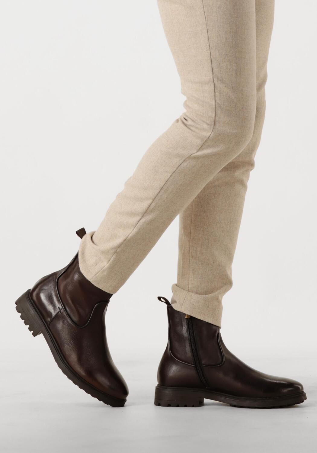 Bruine STEFANO LAURAN Enkelboots PM10 - large