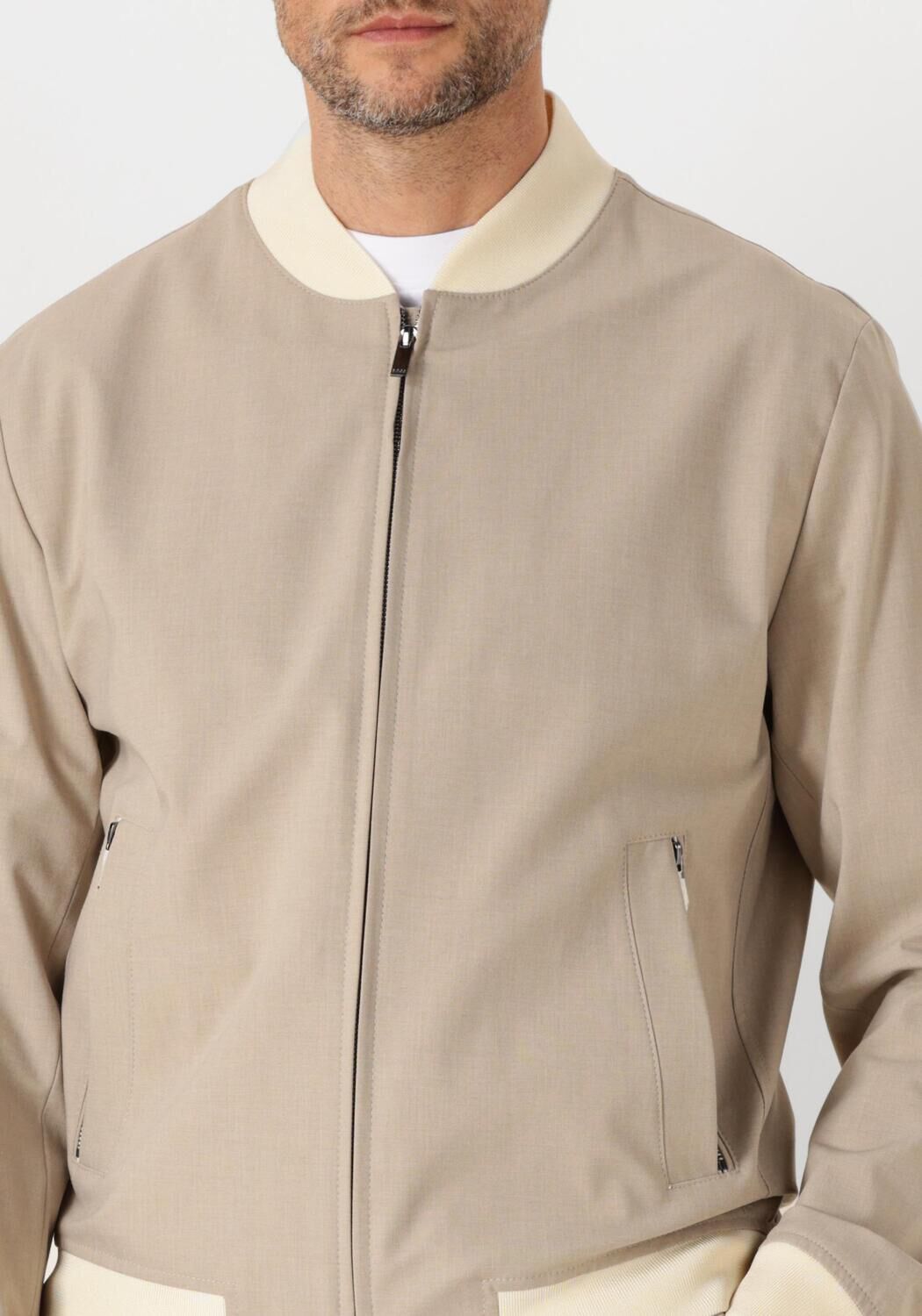 BOSS BLACK Heren Jassen P-hanry Beige