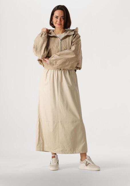 Beige NUKUS Maxirok CHARLOTTE SKIRT - large