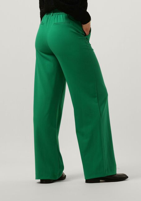 Groene OBJECT Pantalon OBJLISA WIDE PANT - large