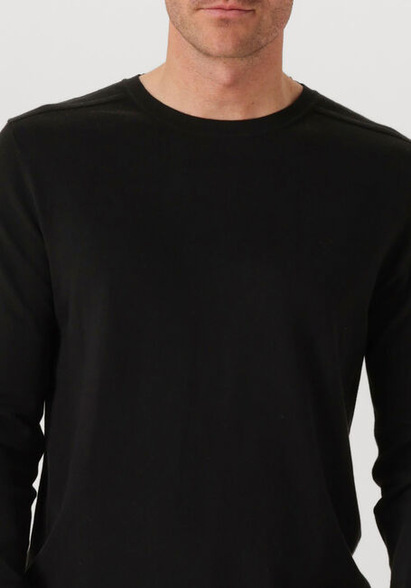 Zwarte SELECTED MEN Trui SLHBERG CREW NECK NOOS - large
