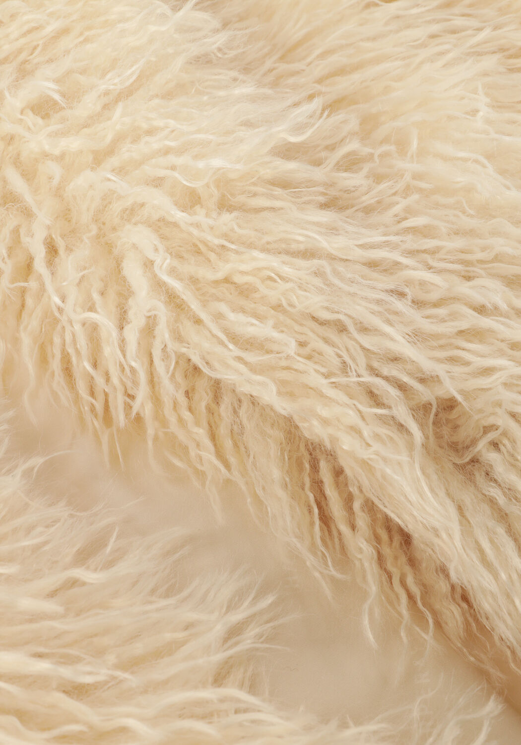 Ecru HARPER & YVE Faux fur jas STACY-JA - large