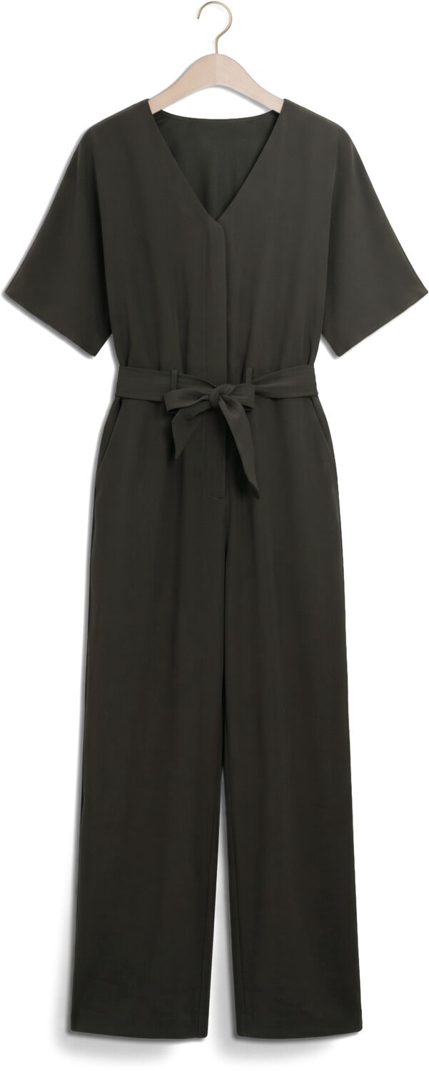 MOS MOSH Dames Jumpsuits Mmlehila Miley Jumpsuit Donkergroen