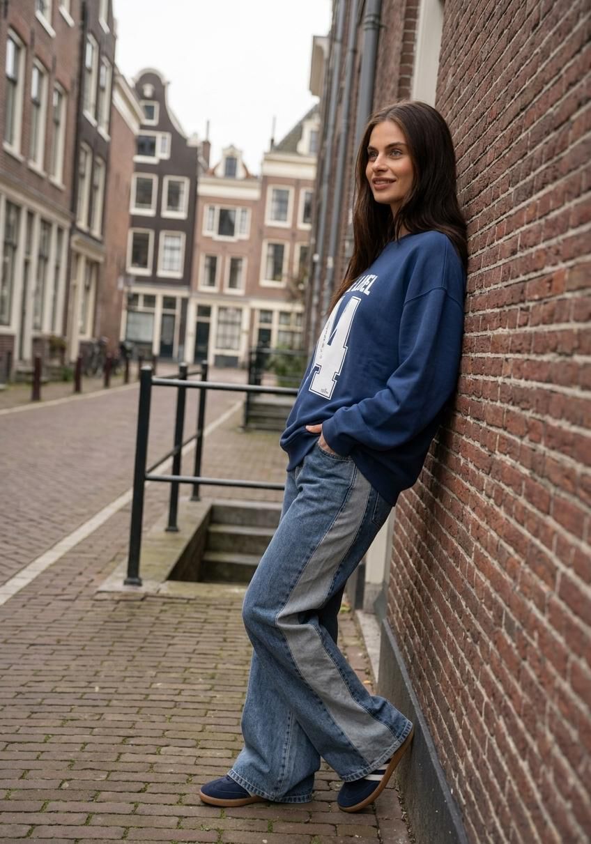 Blauwe MRP Lage sneakers BOSTON - medium