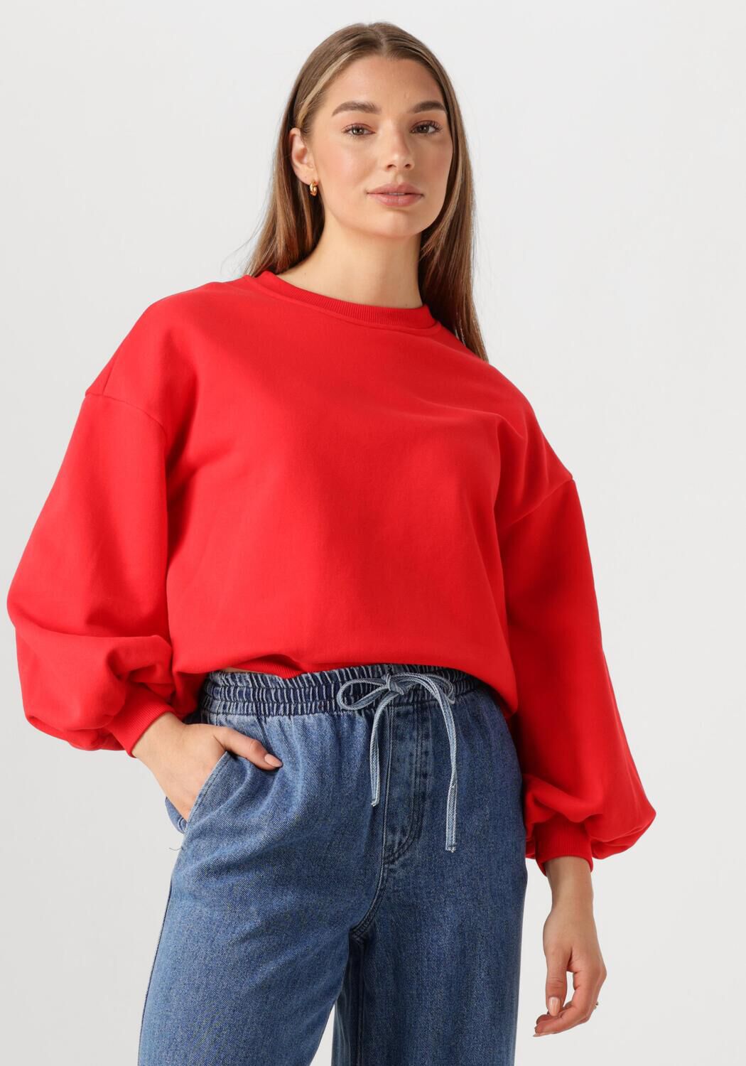 YDENCE Dames Truien & Vesten Sweater Floral Rood