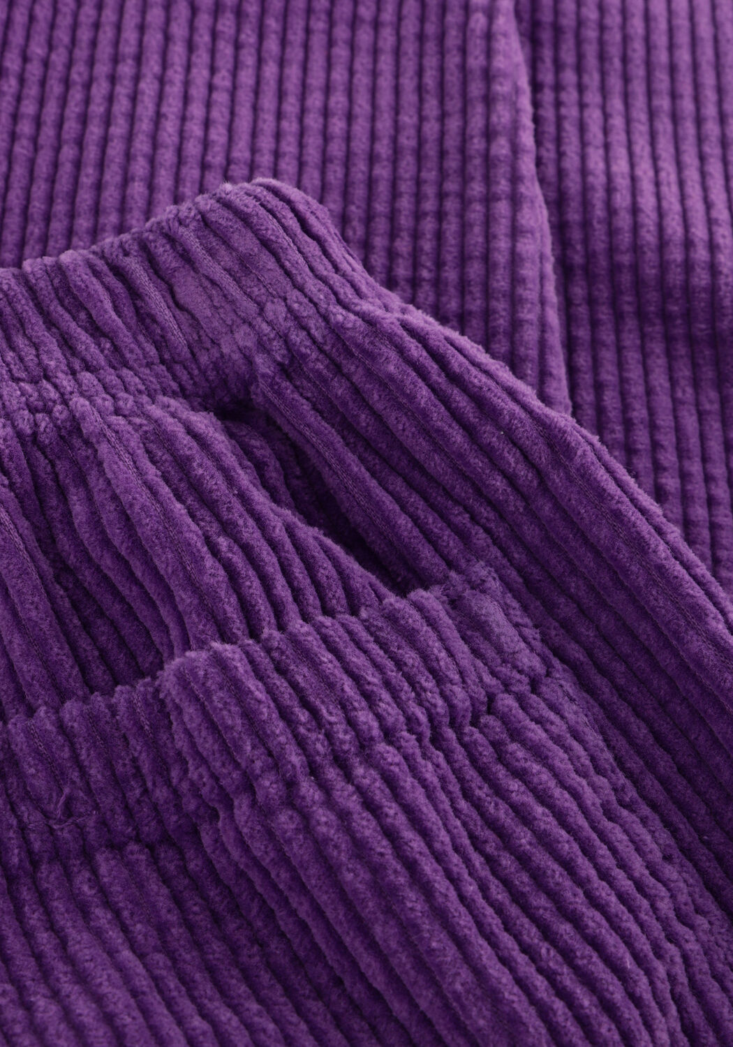 Paarse AMERICAN VINTAGE Wijde broek PADOW-B - large