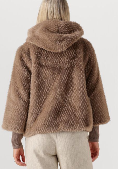Bruine SIMPLE Faux fur jas WV-ITA-FFUR-25-3 - large