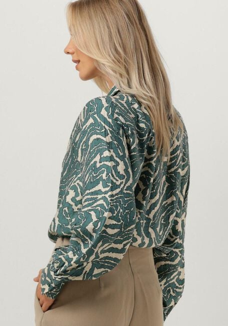 Bruine MSCH COPENHAGEN Blouses MSCHZANETA SHIRT AOP - large