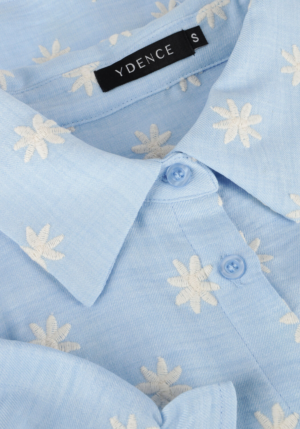 Lichtblauwe YDENCE Blouses BLOUSE VIVIENNE - large