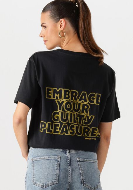 Zwarte HARPER & YVE T-shirt EMBRACE-SS - large