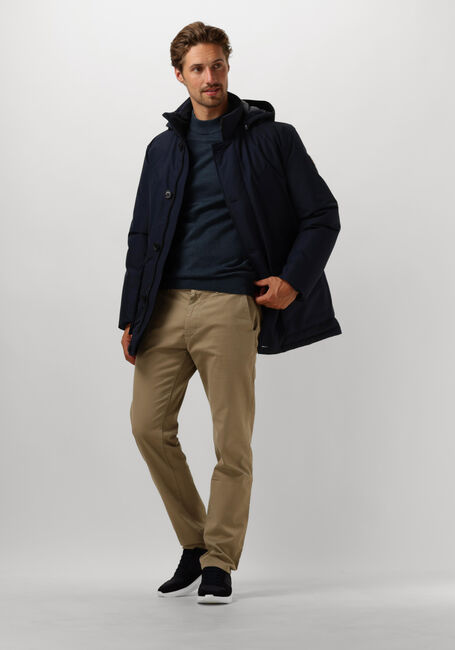 Donkerblauwe BOSS ORANGE Parka's OSIASS - large