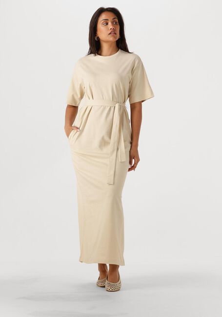 Beige SELECTED FEMME Maxi jurk SLFESSENTIAL SS POCKET ANKLE DRESS - large
