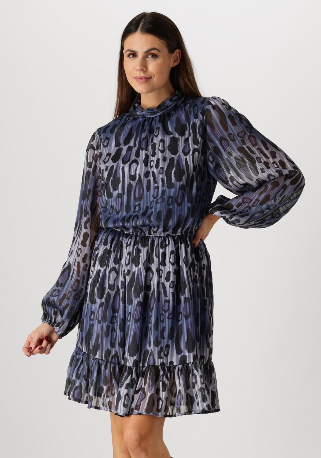 Ibana Blauwe Mini Jurk Dillia Blue Dames