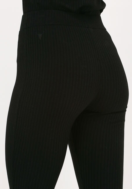 Zwarte ALIX THE LABEL Legging LADIES KNITTED RIB LEGGING - large