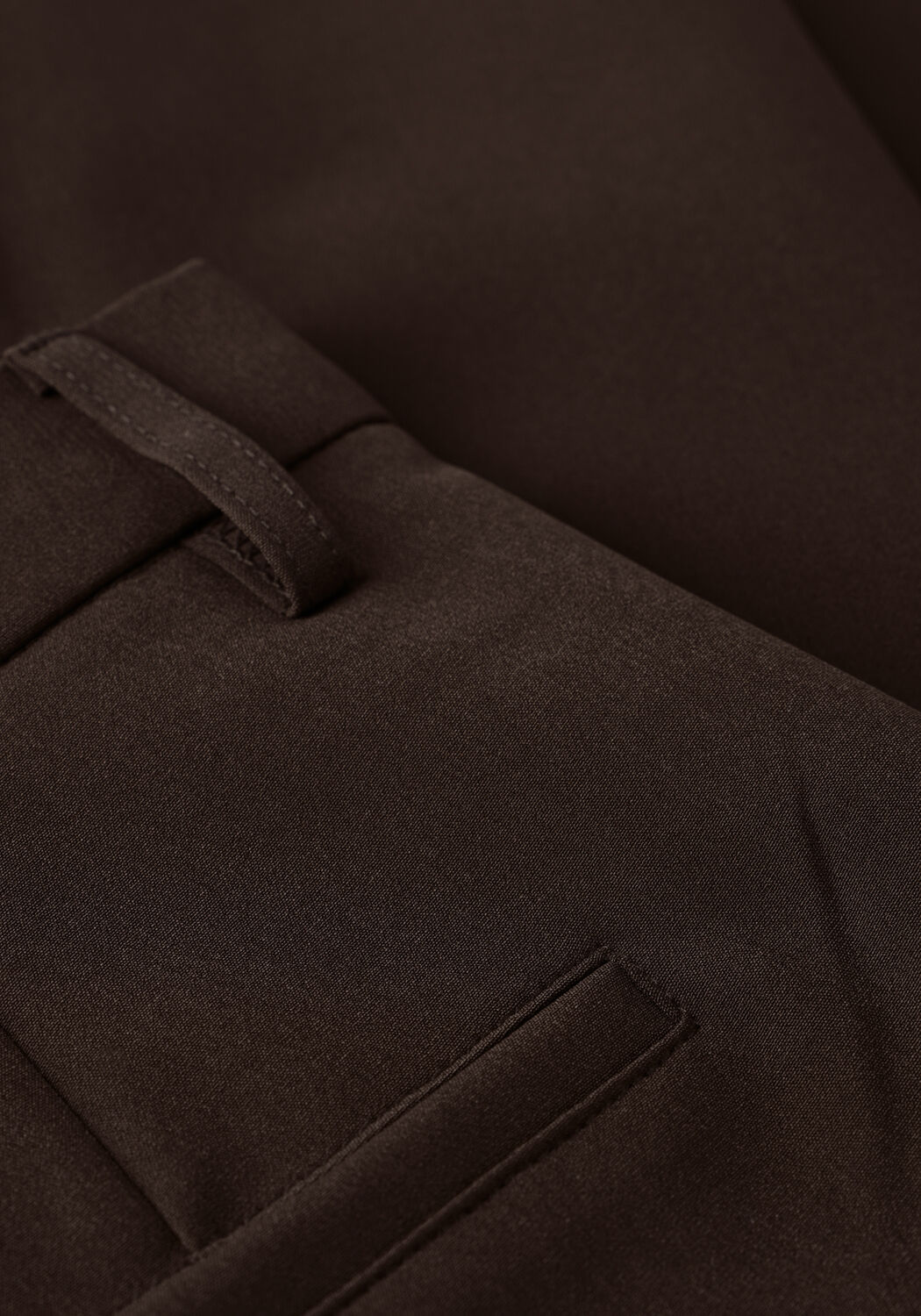 Bruine NEO NOIR Wijde broek SURY SUIT PANTS - large