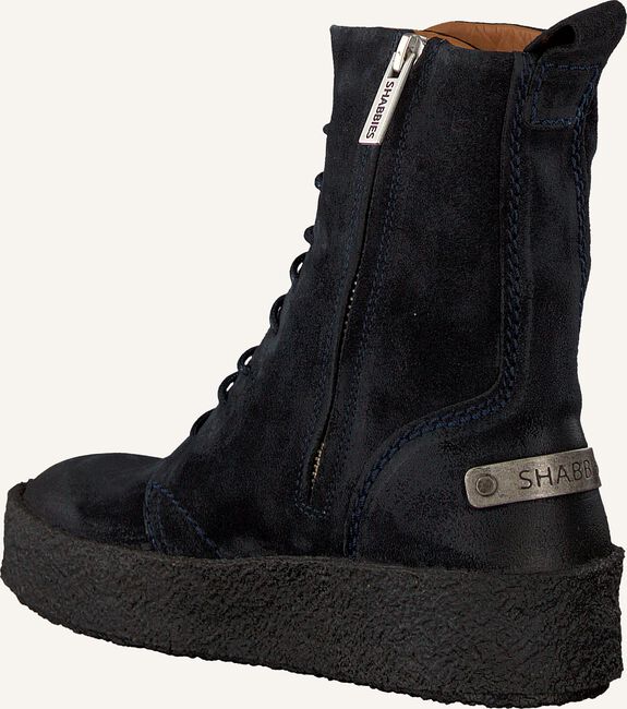 Blauwe SHABBIES Veterboots 184020014 Blauwe SHABBIES Veterboots 184020014 - large