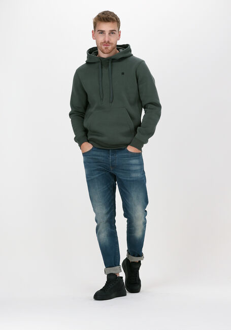 Donkergroene G-STAR RAW Sweater PREMIUM CORE HDD SW L\S - large