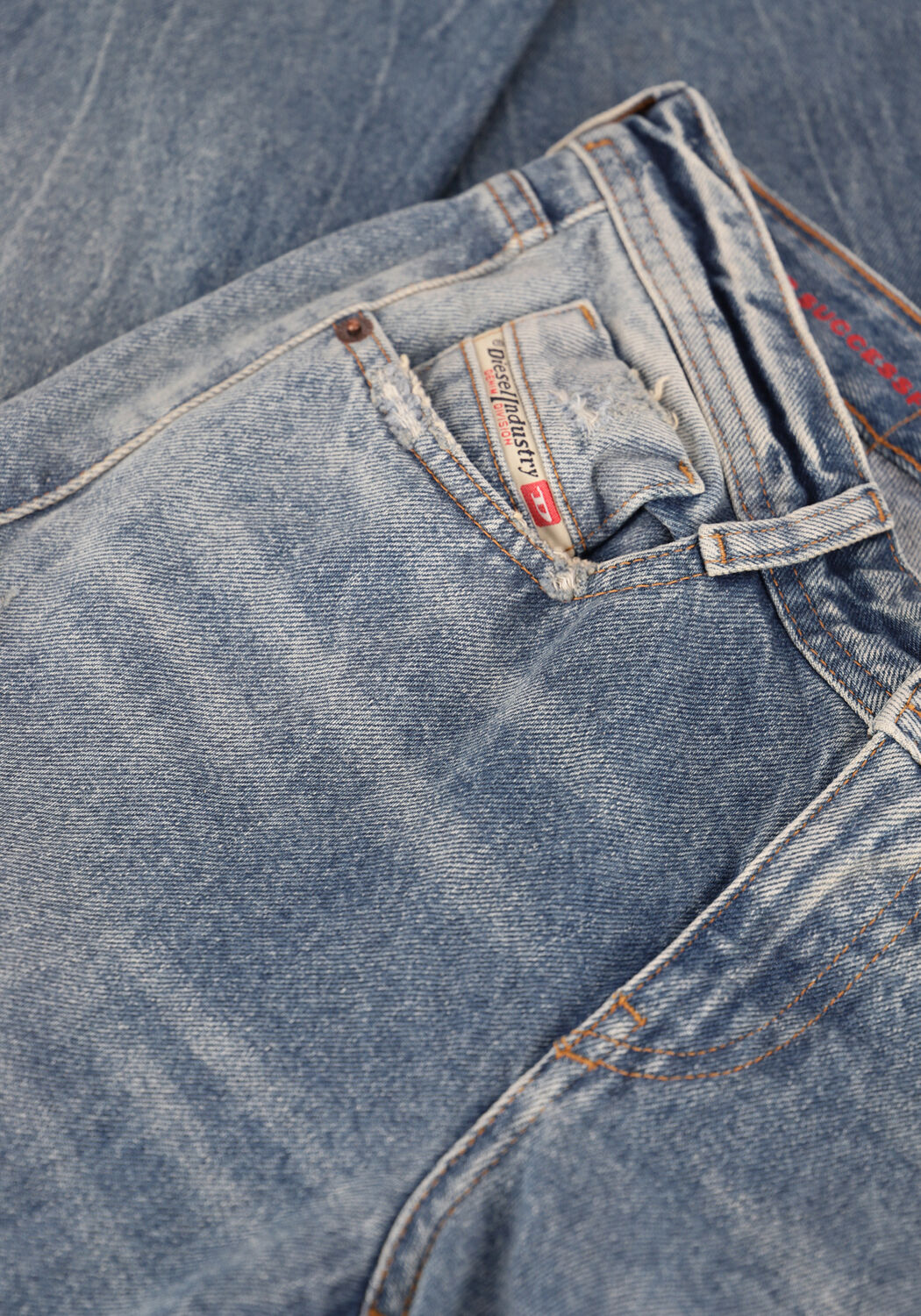 Blauwe DIESEL Bootcut jeans 1969 D-EBBEY - large