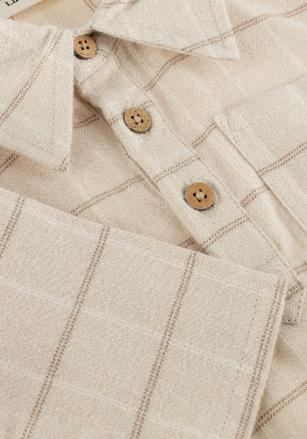 Beige LIL' ATELIER Rompers & Boxpakken NBMNADIM LS LOOSE BODY SHIRT LIL - large