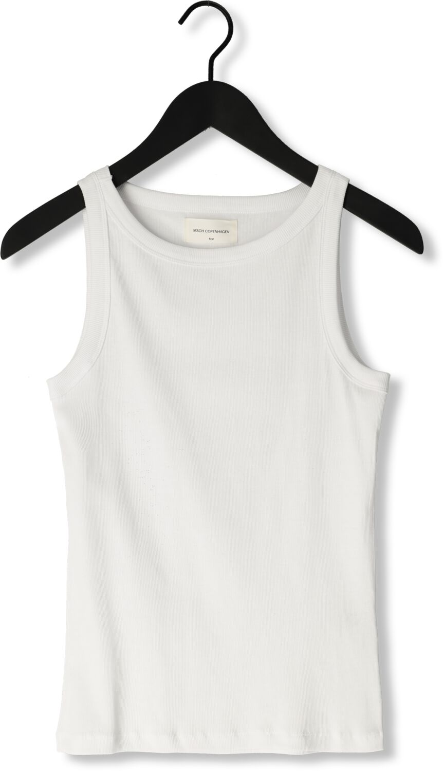 MSCH COPENHAGEN Dames Tops & T-shirts Mschrasmia Sl Top Wit