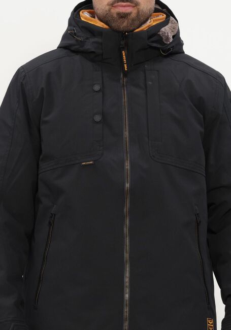 Zwarte PME LEGEND Winterjassen SEMI LONG JACKET SNOWPACK OTTOMAN - large