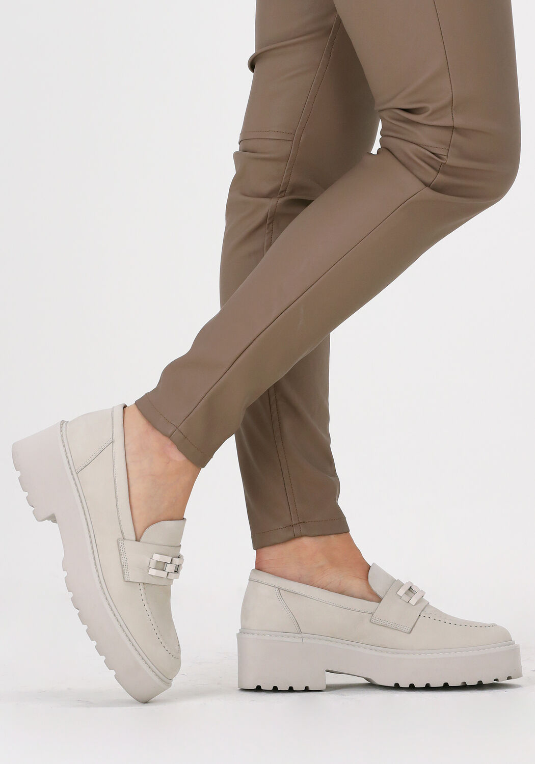 Beige VIA VAI Loafers LOIS BRAKE | Omoda