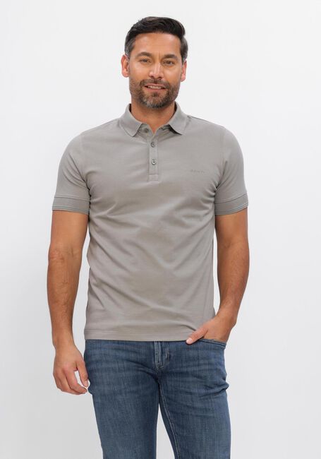Taupe GENTI Polo POLO 3 BUTTON SS 1219 - large