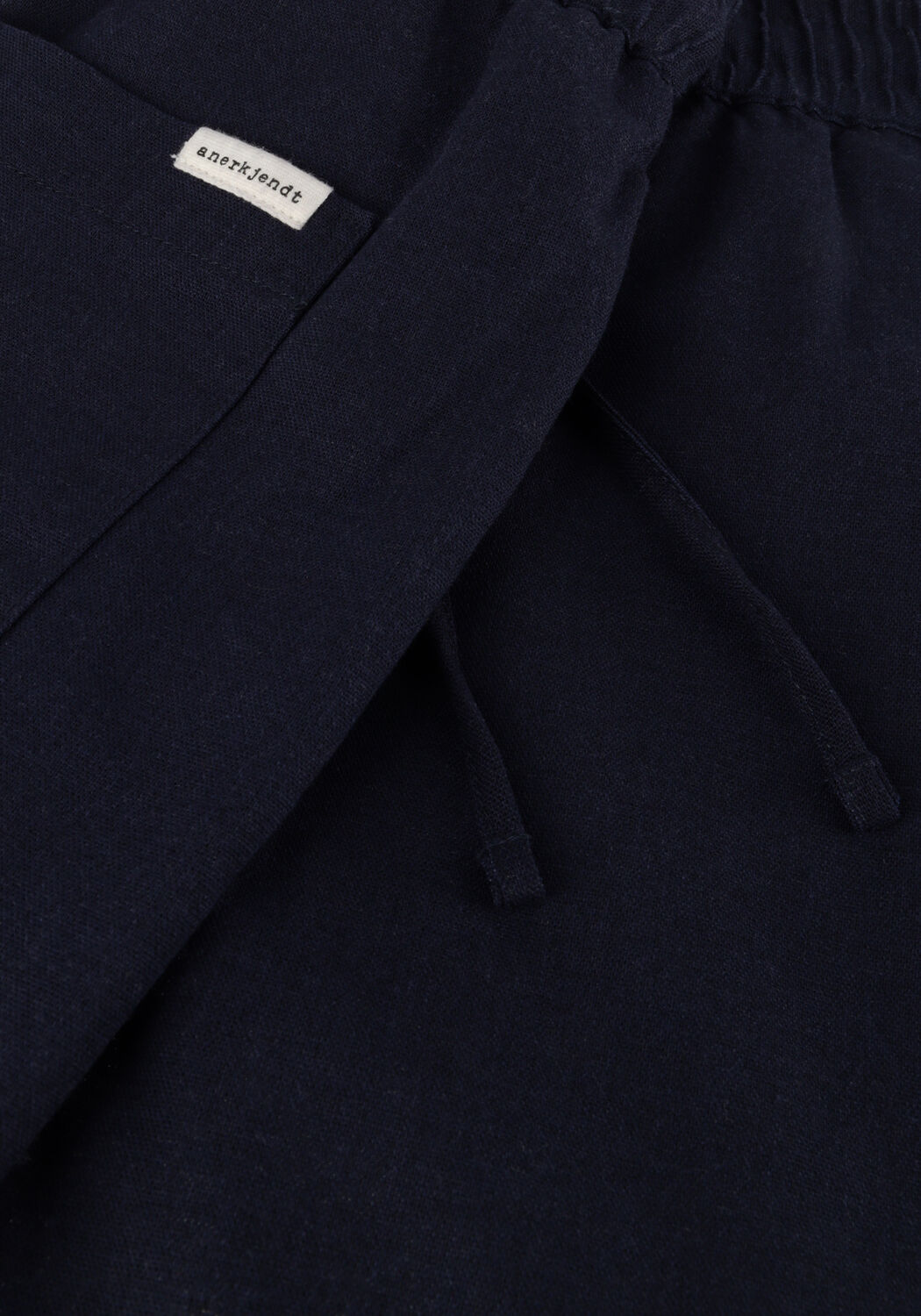 Donkerblauwe ANERKJENDT Korte broek AKLT JAMES COT/LINEN ELA SHORTS - large