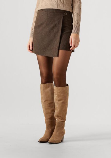 Bruine ANOTHER LABEL Minirok LIRAEL SKIRT - large