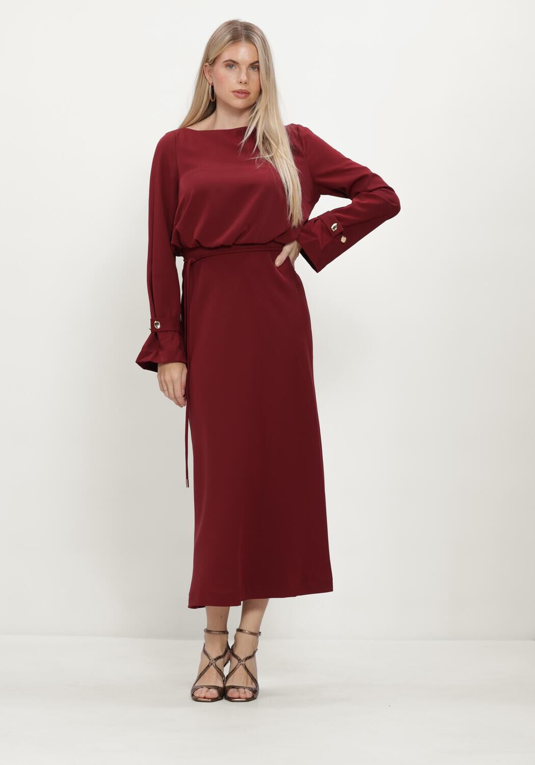 LINA LOCCHI Dames Jurken Ll-beth Bordeaux