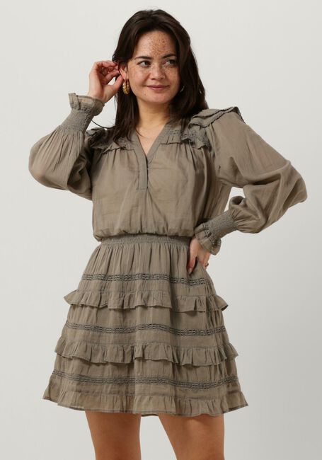 Groene NEO NOIR Mini jurk PIANO S VOILE DRESS - large