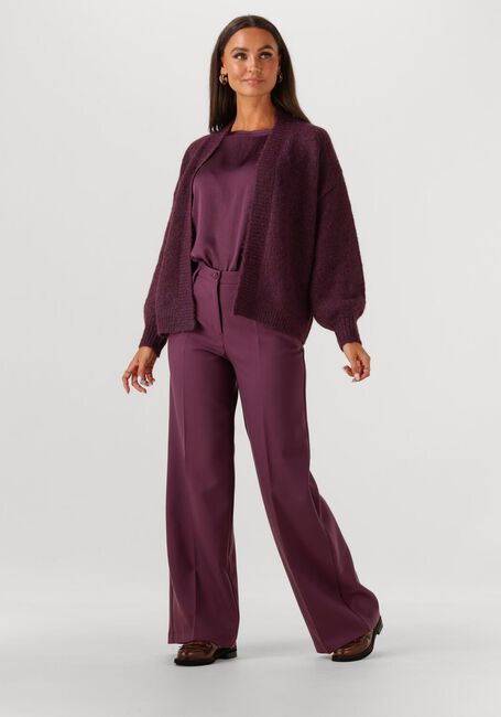 Paarse SUMMUM Blouses TOP SILKY TOUCH - large