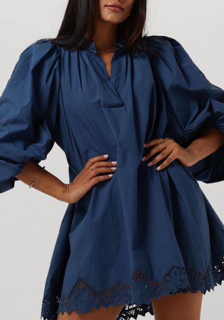 Blauwe VANESSA BRUNO Mini jurk VANESSA - large