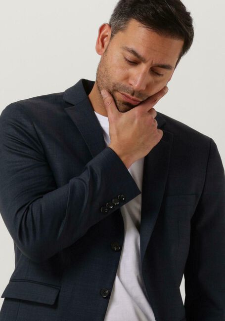 Donkerblauwe SELECTED HOMME Colberts SLHSLIM-STATE FLEX BL STR BLZ - large