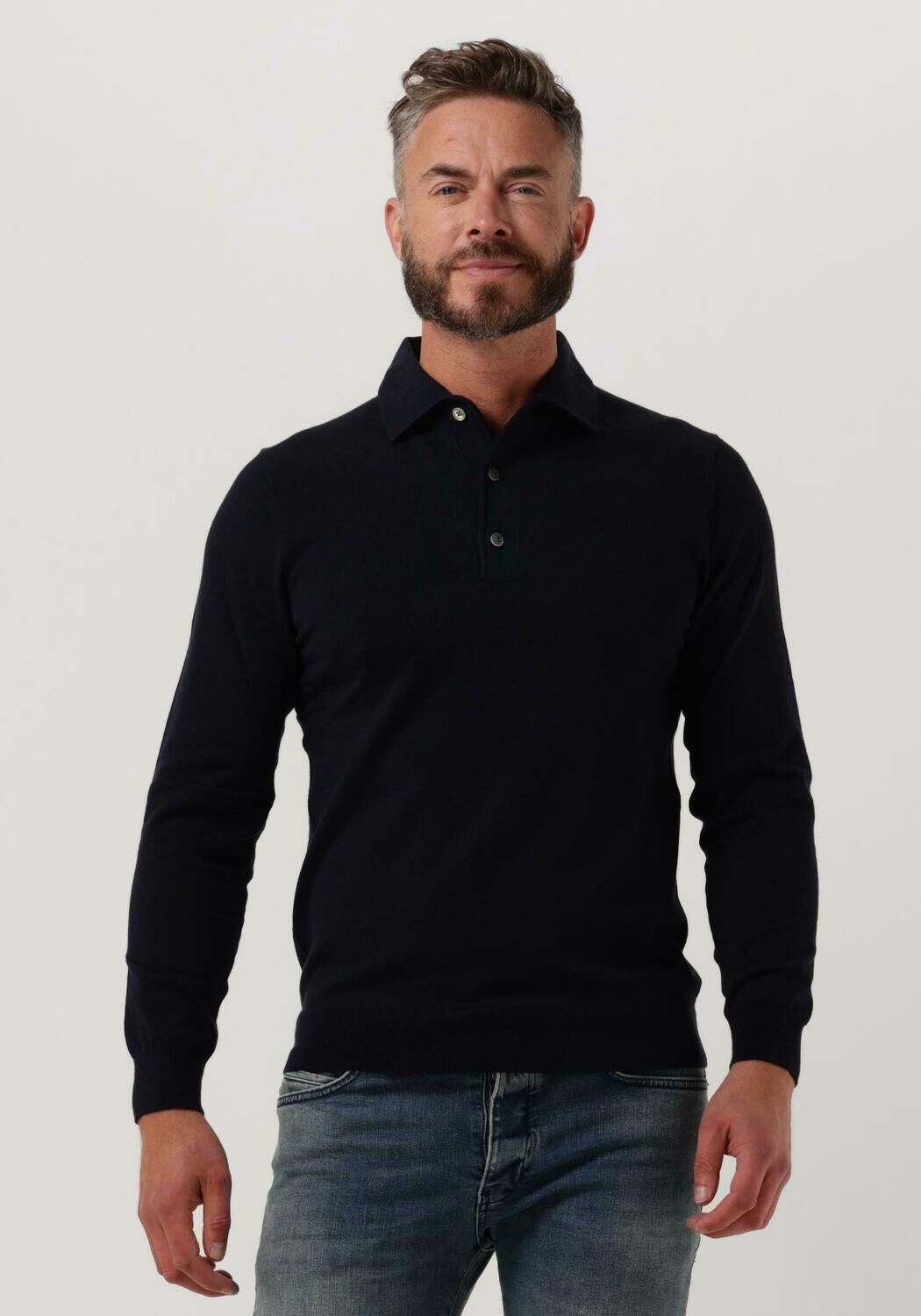 Polo sale longsleeve heren