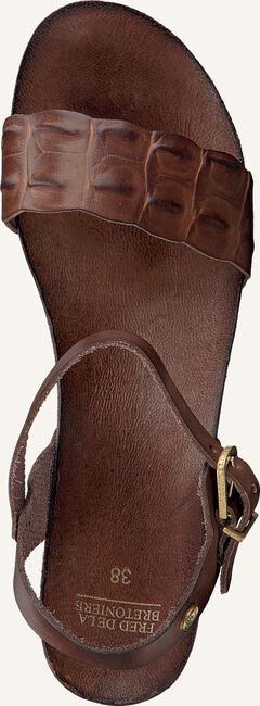 Bruine FRED DE LA BRETONIERE Platte sandalen 170010073 Bruine FRED DE LA BRETONIERE Platte sandalen 170010073 - large