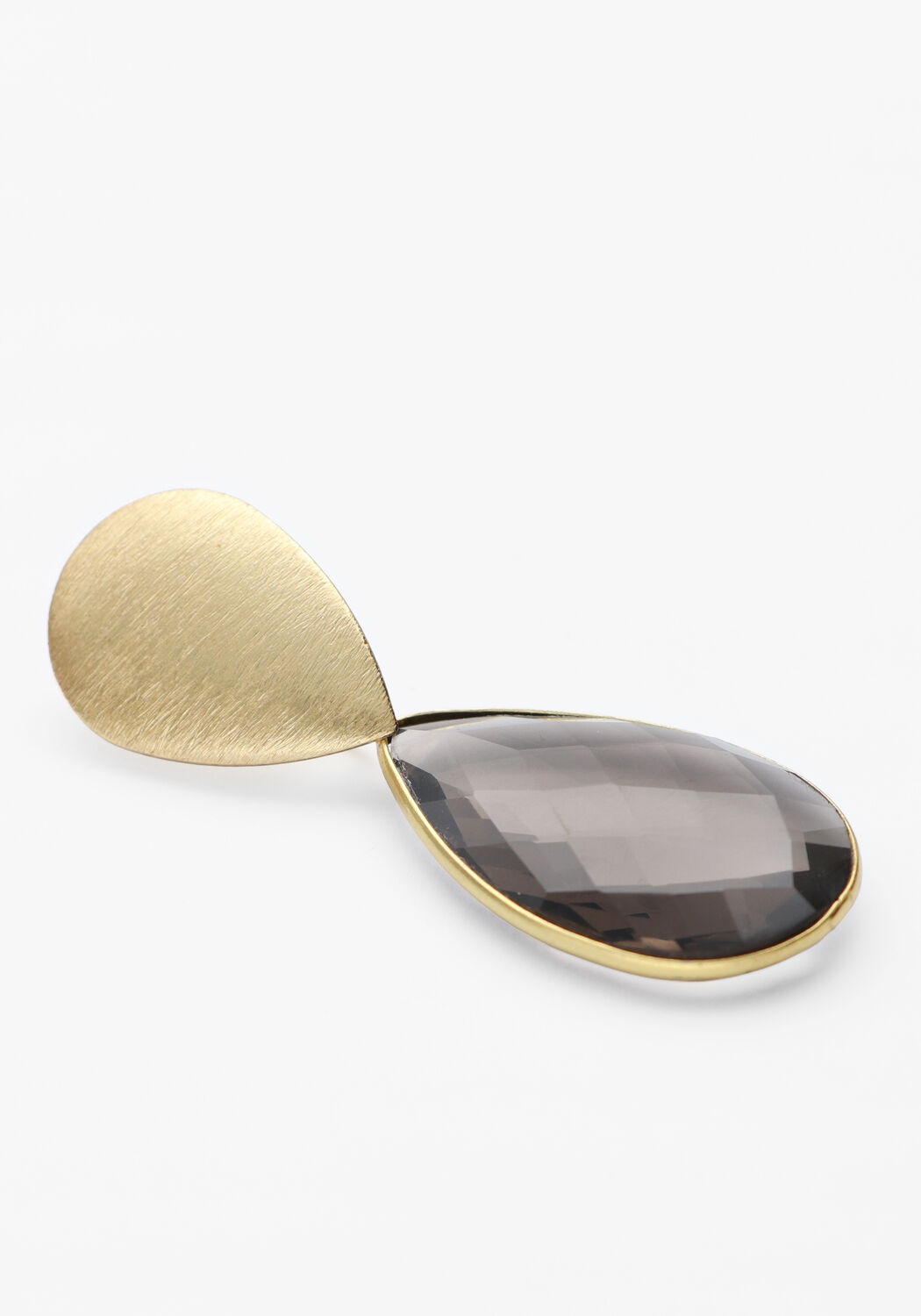 Goudkleurig LOTT. GIOIELLI Oorbellen FRAMED DROP W/ DROP XL - large