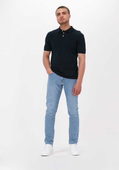 Donkerblauwe THE GOODPEOPLE Polo PLAN - large