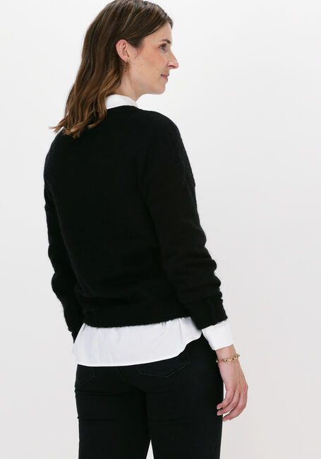 Zwarte MSCH COPENHAGEN Trui FEMME MOHAIR O PULLOVER 1 - large