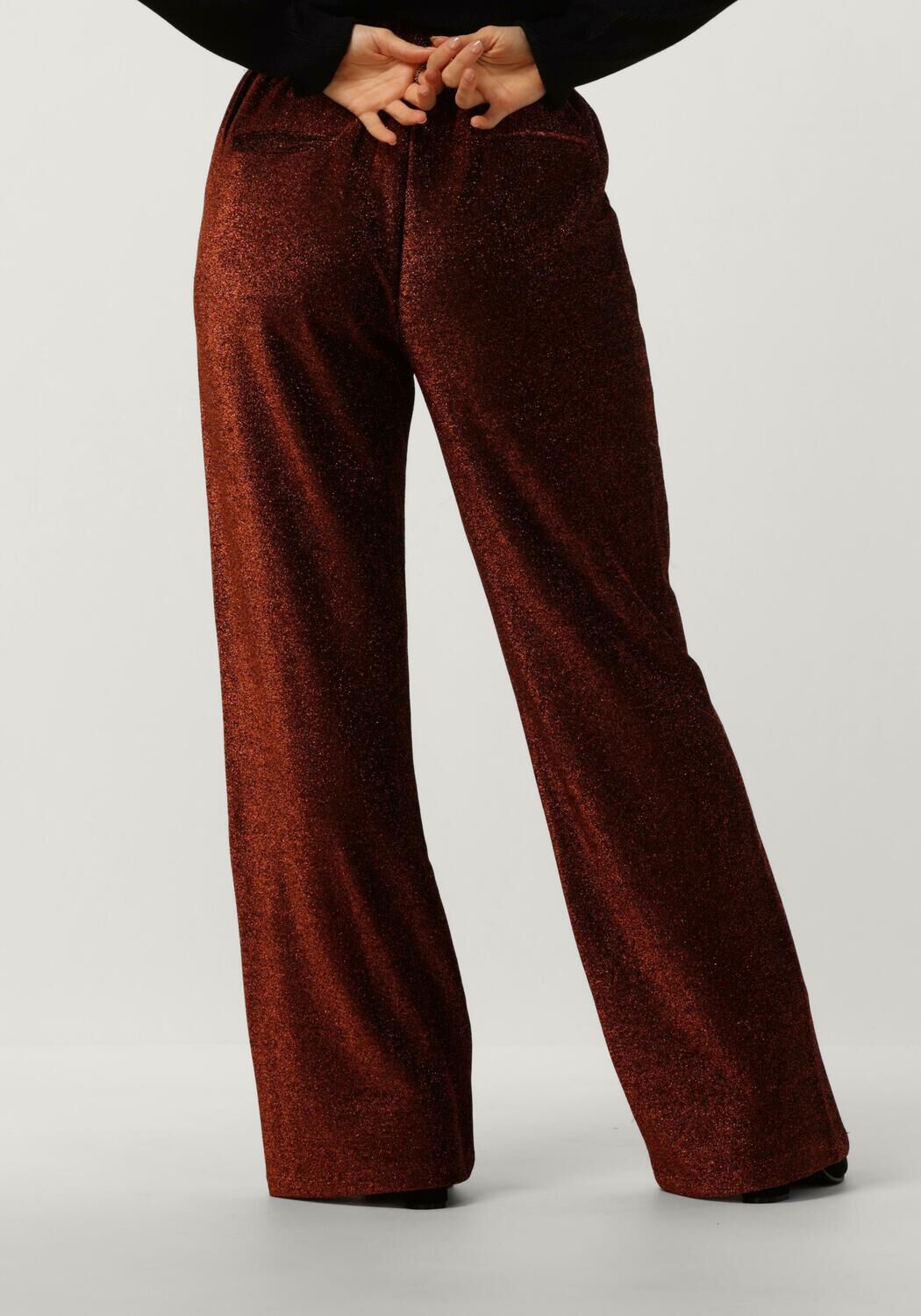 YDENCE Dames Broeken Pants Joy Rood