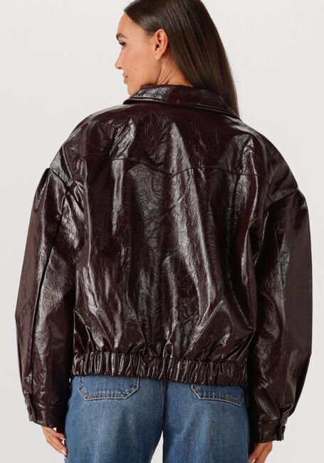 Bordeaux WITHBLACK Jack WBLGILIAN VEGAN JACKET - large