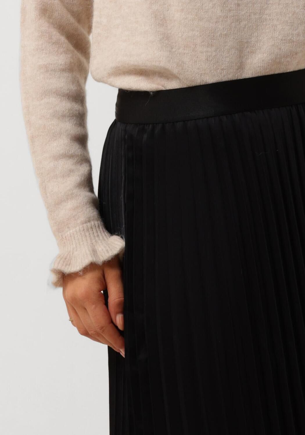 Y.A.S. Dames Rokken Yasceline Hw Midi Skirt S. Zwart