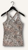 Ecru 10DAYS Top WRAPPER LEOPARD Ecru 10DAYS Top WRAPPER LEOPARD - medium