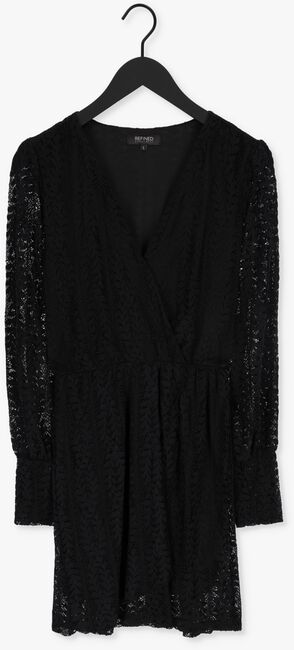 Zwarte REFINED DEPARTMENT Mini jurk LOUISA - large